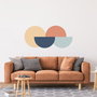 Wallity Sticker Decorativo para Pared MB-00101 Multicolor 100 x 45 cm